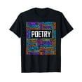 thumbnail image 1 of Poetry Words Lover Gift Poet Writing Poem Writer Gifts T-Shirt, 1 of 5