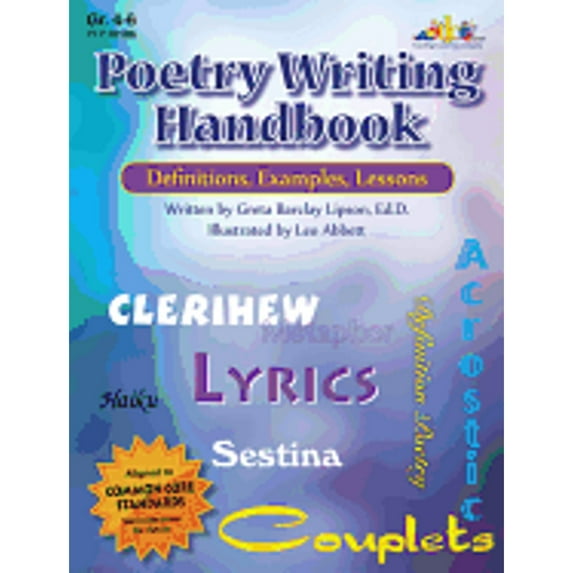 Poetry Writing Handbook: Definitions, Examples, Lessons (Gr. 4-6)