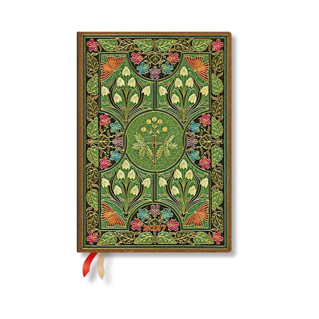 Poetry in Bloom 2027 Poetry in Bloom MIDI Vertical Hardcover 12-Month Weekly Planner, 160pg, 100gsm by Paperblanks, (Paperback)
