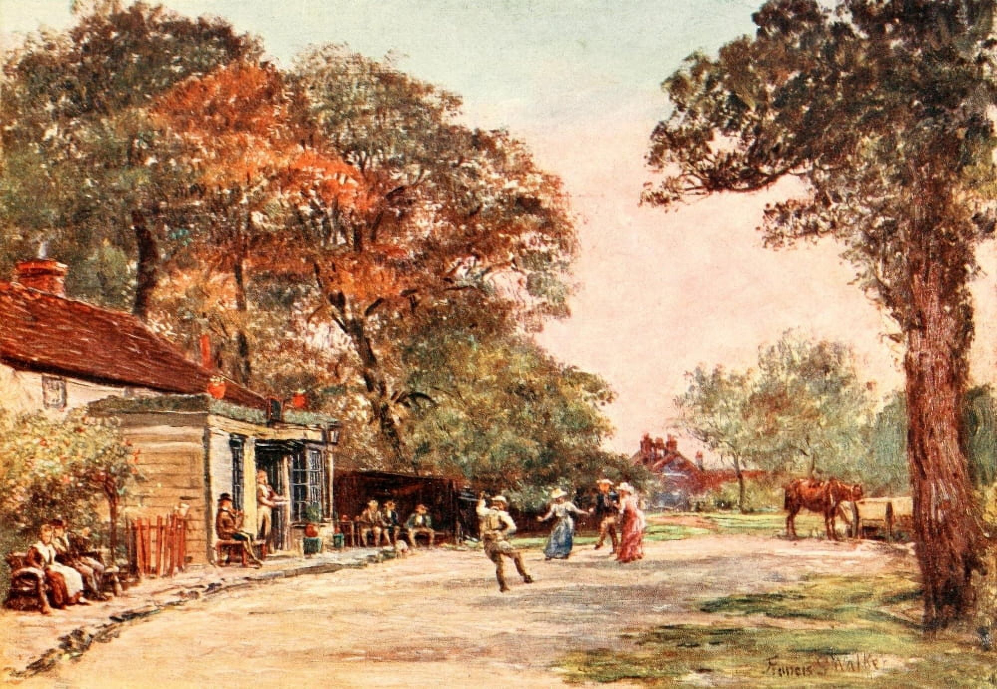 Poets Country 1907 Kingsbury Green Canvas Art - Francis S Walker (18 x 24)