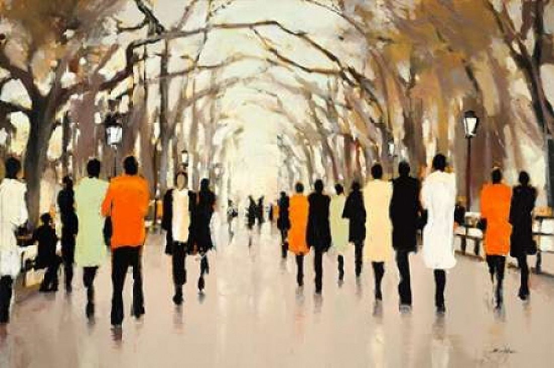 Poets Walk Canvas Art - Lorraine Christie (24 x 36)