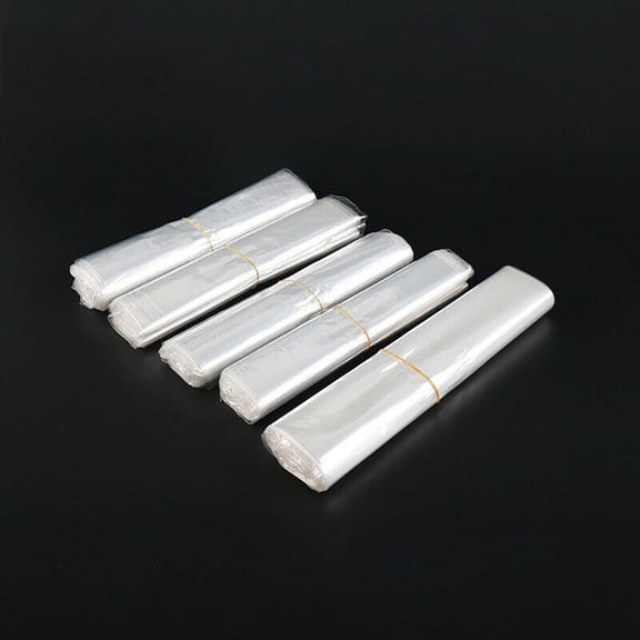 Pof 100Pcs Heat Shrink Bags Bag Film Wrap Packaging Seal Packing Shrinkable