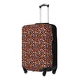 thumbnail image 1 of Pofeuu 70s Groovy Hippie Retro Print Luggage Suitcase Cover Protector Luggage Washable Covers Aesthetic for 18/24/28/32 inch Luggage（No luggage included）-Medium, 1 of 7