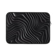 thumbnail image 1 of Pofeuu Abstract Black And White Waves Print Laptop Carrying Case,13-15-Inch Laptop and Tablet, Sleek Design, Durable and Water-Repellent Fabric, Business Casual or School-15 inch, 1 of 8