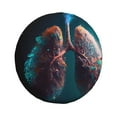 thumbnail image 1 of Pofeuu Abstract Botanical Heart Print Spare Tire Wheel Cover for Car Truck SUV Camper Universal Fit Spare Tire Cover RV Spare Tire Covers-15 inch, 1 of 6