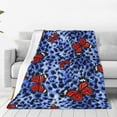 thumbnail image 1 of Pofeuu Abstract Colorful Butterflies Print Ultra-Soft Micro Fleece Blanket,for Bed Or Sofa,All Season Throw Blankets Flannel Blanket-40"x30", 1 of 7