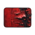 thumbnail image 1 of Pofeuu Abstract Red Textured Canvas Print Laptop Carrying Case,13-15-Inch Laptop and Tablet, Sleek Design, Durable and Water-Repellent Fabric, Business Casual or School-13 inch, 1 of 8