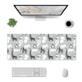 thumbnail image 1 of Pofeuu African Animals Print Desk Mat for Keyboard and Mouse，Computer Desk Matt for Desktop，Large Mouse Pad for Desk，Desk Pads on Top of Desks 12x31.5in, 1 of 8