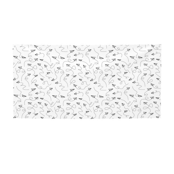 Pofeuu Airplane Print Colorful Yard Festival Banner Sign Party Outdoor & Indoor Party Decoration Banne Festival Yard Sign-Small