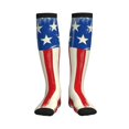 thumbnail image 1 of Pofeuu America Flags2 Print Compression Socks for Women & Men Circulation - Best Support for Nurses,Running,Athletic,Sports, 1 of 7