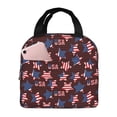 thumbnail image 1 of Pofeuu American Stars1 Print Lunch Bag Lunch Box Large Capacity Insulated Lunch Bag for Adult, Leakproof Reusable Lunch Tote Bags for Work, 1 of 5