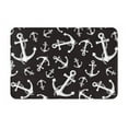 thumbnail image 1 of Pofeuu Anchor Print Flannel Doormats Rug16"x24"Rug Washable Doormats Indoor Outdoor Rugs for Layered Front Door Mats, Porch, Kitchen, Entryway, 1 of 7