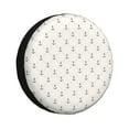thumbnail image 1 of Pofeuu Anchors Print Spare Tire Wheel Cover for Car Truck SUV Camper Universal Fit Spare Tire Cover RV Spare Tire Covers-16 inch, 1 of 6