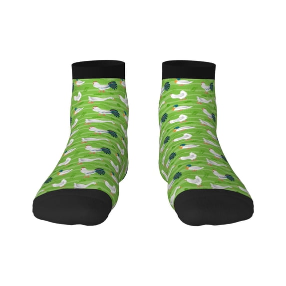 Pofeuu Animal Farm Print 30cm Socks, Adult Running Hiking Socks for Youth and Adult