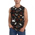thumbnail image 1 of Pofeuu Animal Koi Fish Print Men's Muscle T-Shirt, Sleeveless, Muscle Tank, Classic Muscle Tee Top For Men Casual Sleeveless Muscle T-Shirt Trendy Clothes-3X-Large, 1 of 7