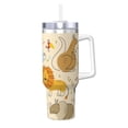thumbnail image 1 of Pofeuu Animals Print 40oz Ice Bully With Handle And Straw Stainless Steel Vacuum Insulated Cup And 2 In 1 Straw Lid, 1 of 8