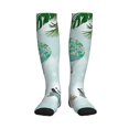thumbnail image 1 of Pofeuu Animals Riding Across The Sky Print Compression Socks for Women & Men Circulation - Best Support for Nurses,Running,Athletic,Sports, 1 of 7