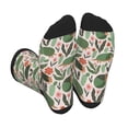 thumbnail image 1 of Pofeuu Armadillo Print Crew Socks, Adult Running Hiking Socks for Youth and Adult, 1 of 7