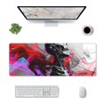 thumbnail image 1 of Pofeuu Artistic Skull Print Desk Mat for Keyboard and Mouse，Computer Desk Matt for Desktop，Large Mouse Pad for Desk，Desk Pads on Top of Desks 12x31.5in, 1 of 8