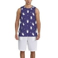 thumbnail image 1 of Pofeuu Astronaut Rabbit Print Basketball Jersey, Shirts for Men Youth Basketball Jersey Crew Neck-Medium, 1 of 6