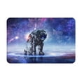 thumbnail image 1 of Pofeuu Astronauts Start Running Print Flannel Doormats Rug16"x24"Rug Washable Doormats Indoor Outdoor Rugs for Layered Front Door Mats, Porch, Kitchen, Entryway, 1 of 7