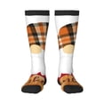 thumbnail image 1 of Pofeuu Autumn Gnomes Print Stockings, Adult Running Hiking Socks for Youth and Adult, 1 of 6