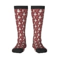 thumbnail image 1 of Pofeuu Autumn Scarecrow Harvest Joy Print Stockings, Adult Running Hiking Socks for Youth and Adult, 1 of 6