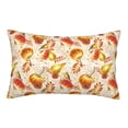 thumbnail image 1 of Pofeuu Autumn With Birds Print Polyester Microfiber Plush Pillowcases, Super Soft and Cozy Pillow Case Covers with Envelop Closure（Pillow core not included）-16"x24", 1 of 6