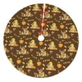 thumbnail image 1 of Pofeuu Autumn With Pumpkin Harvest Print Christmas Tree Skirt, Merry Christmas Skirt Xmas Tree Ornaments for Xmas Holiday Party Decorations-36", 1 of 7