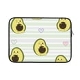 thumbnail image 1 of Pofeuu Avocado of a Hear Print Laptop Carrying Case,13-15-Inch Laptop and Tablet, Sleek Design, Durable and Water-Repellent Fabric, Business Casual or School-13 inch, 1 of 8