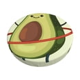 thumbnail image 1 of Pofeuu Avocado1 Print Round Bar Stool Covers - Super Soft and Washable Elastic Stool Cushion Slipcover Easy Clean Velvet-12 inch, 1 of 7