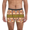 thumbnail image 1 of Pofeuu Aztec Print Men’s Boxer Briefs, Moisture-Wicking Underwear, Regular,Trunk-XX-Large, 1 of 5
