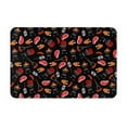 thumbnail image 1 of Pofeuu BBQ Print Flannel Doormats Rug16"x24"Rug Washable Doormats Indoor Outdoor Rugs for Layered Front Door Mats, Porch, Kitchen, Entryway, 1 of 7