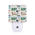 thumbnail image 1 of Pofeuu Back To School A Print Night Lights Plug into Wall with Dusk-to-Dawn Light Sensor, LED Nightlight for Bathroom, Adult, Hallway-EU, 1 of 7