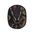 thumbnail image 1 of Pofeuu Ball Phyton Snake Print Silicone Pot Mat Mitten With Hanging Loop Heat Resistant Oven Mitts Non-Slip Bbq Baking Smoking Potholders, 1 of 7