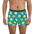 thumbnail image 1 of Pofeuu Ball Tennis Print Men’s Boxer Briefs, Moisture-Wicking Underwear, Regular,Trunk-XX-Large, 1 of 5