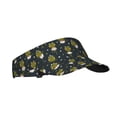 thumbnail image 1 of Pofeuu Ballerina Frogs Print Sunscreen Visor Cap Adjustable Sport Empty Top Baseball Sun Cap for Men Women Sports Outdoor Headwear, 1 of 7