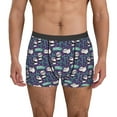 thumbnail image 1 of Pofeuu Bamboo Panda Print Men’s Boxer Briefs, Moisture-Wicking Underwear, Regular,Trunk-Large, 1 of 5