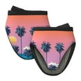thumbnail image 1 of Pofeuu Beach with Palm Trees Print Thickened Mini Silicone Oven Mitts Heat Resistant, Rubber Oven Mitt Gloves, Finger Pinch Grips, Pot Holder, Silicone Potholder, 1 of 7