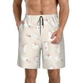 thumbnail image 1 of Pofeuu Beautiful Rabbit Prin Men's Swim Trunks Quick Dry Bathing Suit Swimming Board Shorts Mesh Lining Beach Swimwear-Medium, 1 of 6