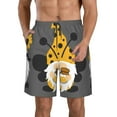 thumbnail image 1 of Pofeuu Bee Gnome With Sunflower Prin Men's Swim Trunks Quick Dry Bathing Suit Swimming Board Shorts Mesh Lining Beach Swimwear-Medium, 1 of 6