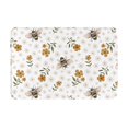thumbnail image 1 of Pofeuu Bees And Flowers Print Flannel Doormats Rug16"x24"Rug Washable Doormats Indoor Outdoor Rugs for Layered Front Door Mats, Porch, Kitchen, Entryway, 1 of 7