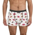 thumbnail image 1 of Pofeuu Birthday Cake Print Men’s Boxer Briefs, Moisture-Wicking Underwear, Regular,Trunk-Large, 1 of 5