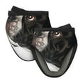 thumbnail image 1 of Pofeuu Black And White Boston Terrier Print Thickened Mini Silicone Oven Mitts Heat Resistant, Rubber Oven Mitt Gloves, Finger Pinch Grips, Pot Holder, Silicone Potholder, 1 of 7