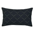 thumbnail image 1 of Pofeuu Black Fish scales Print Polyester Microfiber Plush Pillowcases, Super Soft and Cozy Pillow Case Covers with Envelop Closure（Pillow core not included）-16"x24", 1 of 6