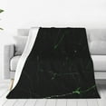 thumbnail image 1 of Pofeuu Black Marble Print Ultra-Soft Micro Fleece Blanket,for Bed Or Sofa,All Season Throw Blankets Flannel Blanket-80"x60", 1 of 7