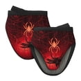 thumbnail image 1 of Pofeuu Black Spider Web With Spiders Print Thickened Mini Silicone Oven Mitts Heat Resistant, Rubber Oven Mitt Gloves, Finger Pinch Grips, Pot Holder, Silicone Potholder, 1 of 7