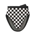 thumbnail image 1 of Pofeuu Black and White Checkerboard Print Thickened Mini Silicone Oven Mitts Heat Resistant, Rubber Oven Mitt Gloves, Finger Pinch Grips, Pot Holder, Silicone Potholder, 1 of 7