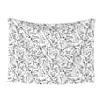 thumbnail image 1 of Pofeuu Black White Music Print Puppy Blanket,Dog Blankets,Pet Blanket Cozy Cat Blankets for Indoor Cats, Fuzzy Pet Blanket for Kitten Doggy Dog Blankets-Small, 1 of 8