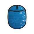 thumbnail image 1 of Pofeuu Blue Christmas Print Silicone Pot Mat Mitten With Hanging Loop Heat Resistant Oven Mitts Non-Slip Bbq Baking Smoking Potholders, 1 of 7